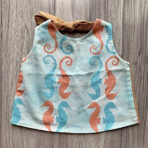 Handmade Seahorse Tank Top